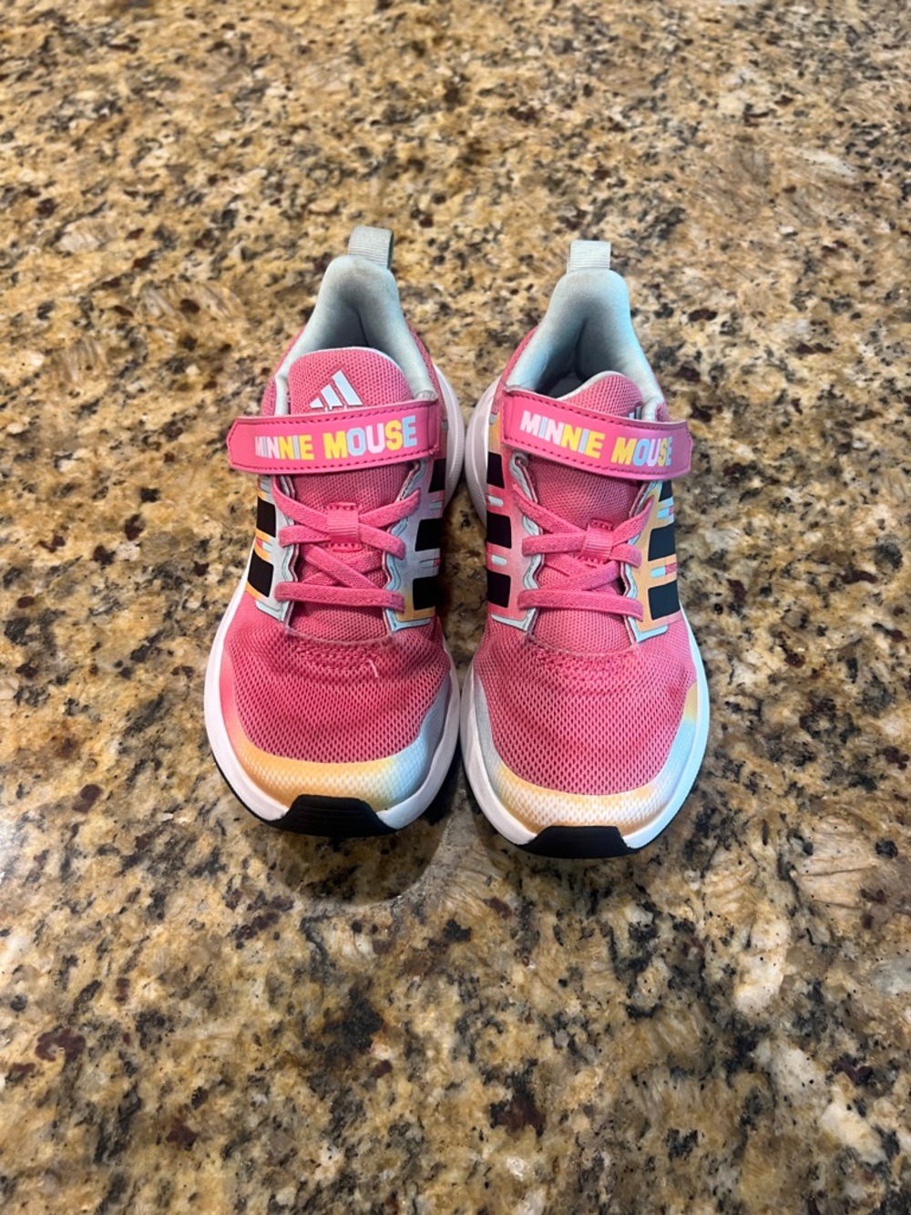 adidas Kids Pink Minnie Mouse Athletic Sneakers